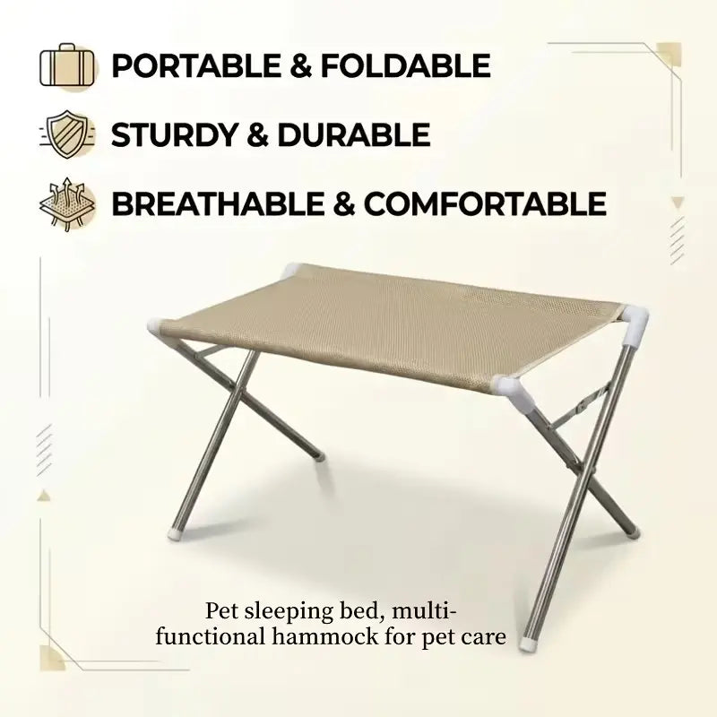 Multi-Functional Pet Grooming Hammock with Bath Support Rack, Ideal for Cat & Dog Bathing and Nail Trimming