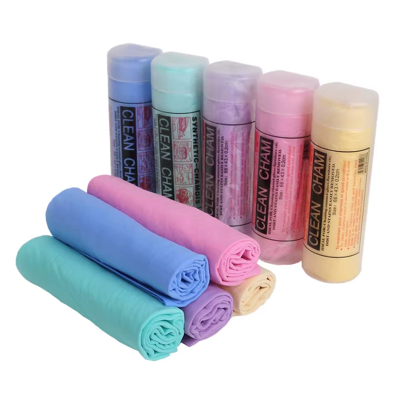 Wholesale High Quality PVA Chamois Towel Super Absorbent Chamois Cloth Softnessdrying Towel PVA Pet Towel