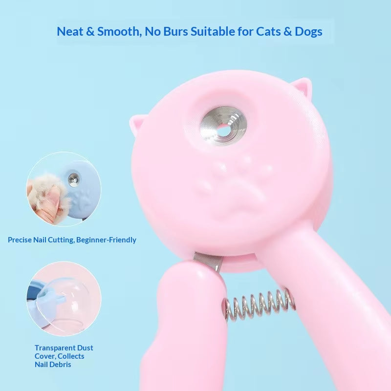 Pet Hot Sale Stock High Quality Professional Portable Nail Claw Cutter Acrylic Scissors File Kit Cats Dog Clippers Grooming