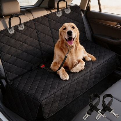 Ayvela Continental — Dog Car Seat Cover for Back Seats | Waterproof, Scratch-Resistant, Fits Most Cars & SUVs